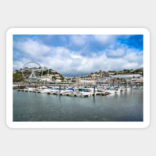 Torquay Harbour Sticker